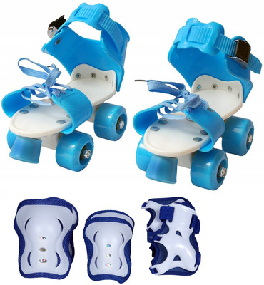 AUTHFORT Roller Skating Knee Elbow Palm Protective Pads & Adjustable Roller Skating Shoes Front Brakes Kids Skates Combo Skating Kit
AUTHFORT Roller Skating Knee Elbow Palm Protective Pads & Adjustable Roller Skating Shoes Front Brakes Kids Skates Combo Skating Kit