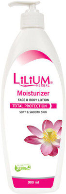 Lilium Herbal Moisturizer Body Lotion Pack of 1(900 ml)
