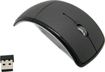 Blendia 2.4Ghz Folding Wireless Optical Gaming Mouse(2.4GHz Wireless, Black)