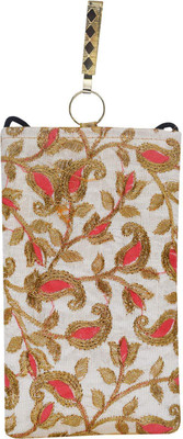 Bagaholics Ethnic Raw Silk Saree Clutch with Embroidery and Waist Clip Mobile Pouch(Gold)
Bagaholics Ethnic Raw Silk Saree Clutch with Embroidery and Waist Clip Mobile Pouch(Gold)