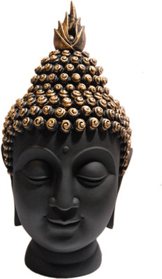 Heeran Art Vastu Fangshui Religious Idol of Buddha Head Bust Blk Decorative Showpiece - 13 cm(Polyresin, Multicolor)
Heeran Art Vastu Fangshui Religious Idol of Buddha Head Bust Blk Decorative Showpiece - 13 cm(Polyresin, Multicolor)