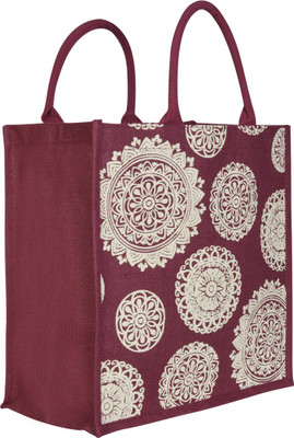 Jute Cottage Floral Chakra Print Multipurpose Bag | 14 in x 14 in x 8 in (Nursery/Play School) Waterproof Multipurpose Bag(Maroon, 4 L)
Jute Cottage Floral Chakra Print Multipurpose Bag | 14 in x 14 in x 8 in (Nursery/Play School) Waterproof Multipurpose Bag(Maroon, 4 L)