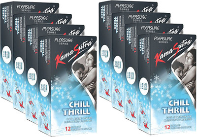 KamaSutra Eight CHILL THRILL Condom(Set of 8, 96S)