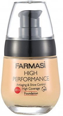 Farmasi High Performance Foundation - 06 Soft Beige Foundation(soft beige)