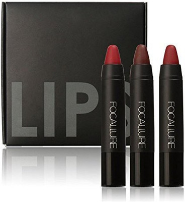 focallure 3PCS BOLD AND RICH LONG LASTING VELVET MATTE CRAYON LIPSTICK (SET OF 3)(CARDINAL, SMOKY TOPAZ, STIZZA)
focallure 3PCS BOLD AND RICH LONG LASTING VELVET MATTE CRAYON LIPSTICK (SET OF 3)(CARDINAL, SMOKY TOPAZ, STIZZA)
