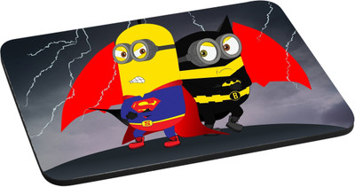 ANNI69 SUperman and batman Minion In Sparking Light With High Quality Non Slippery base And Glossy Print Mouse Used In Laptop and Computer Best for Gamer, Graphic Designer, And Every One With Mouse Optical And Laser Mouse Pad Mouse-pad Mouse pad Mousepad(
ANNI69 SUperman and batman Minion In Sparking Light With High Quality Non Slippery base And Glossy Print Mouse Used In Laptop and Computer Best for Gamer, Graphic Designer, And Every One With Mouse Optical And Laser Mouse Pad Mouse-pad Mouse pad Mousepad(