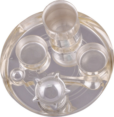 Shreeng silver plated 6" pooja plate 6pcs. Stainless Steel(6 Pieces, Silver)
Shreeng silver plated 6" pooja plate 6pcs. Stainless Steel(6 Pieces, Silver)