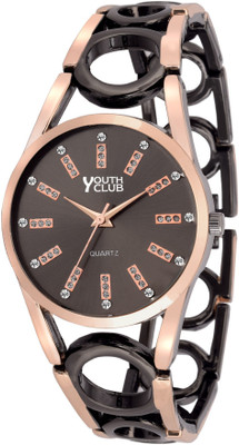 Youth Club K-03BKTT New Casual Girl Watch Bracelet Watch - For Women