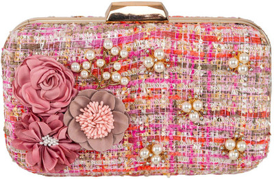 Peaubella Party Pink Clutch