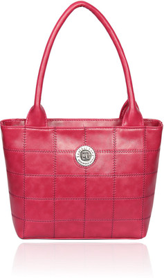 Leather Land Shoulder Bag(Pink)