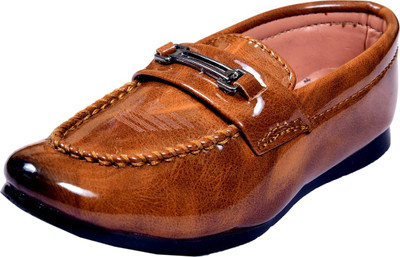 Belly Ballot Boys Slip on Ballerinas(Brown, 2018--0705_tan_22