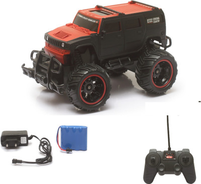 Miss & Chief Big and Mean Rock Crawling 1:20 Scale Modified Off-Road Hummer RC Car/Monster Truck (Off-Road Red)(Multicolor)
Miss & Chief Big and Mean Rock Crawling 1:20 Scale Modified Off-Road Hummer RC Car/Monster Truck (Off-Road Red)(Multicolor)