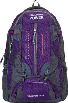 EXCLUSIVE POWER ( with rain cover) 50 Backpack(Purple)