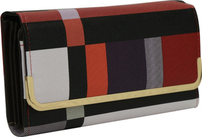 Quickk Casual, Formal Red, Black, Blue Clutch, Black;blue;red