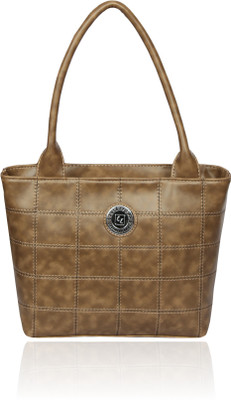 Leather Land Shoulder Bag(Brown)