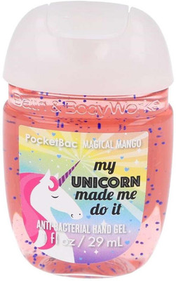 Bath & Body Works PocketBac Anti-Bacterial Hand Gel, My Unicorn made me do it - 29ml (1oz)(29 ml, Bottle)
Bath & Body Works PocketBac Anti-Bacterial Hand Gel, My Unicorn made me do it - 29ml (1oz)(29 ml, Bottle)