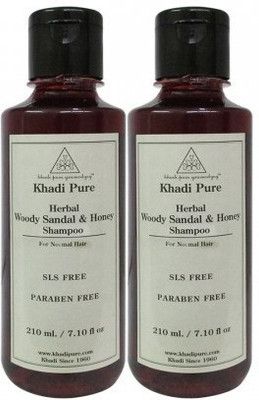 Khadi Pure Herbal Woody Sandal & Honey Shampoo SLS-Paraben Free 210 ML (Pack Of 2)(420 ml)
Khadi Pure Herbal Woody Sandal & Honey Shampoo SLS-Paraben Free 210 ML (Pack Of 2)(420 ml)