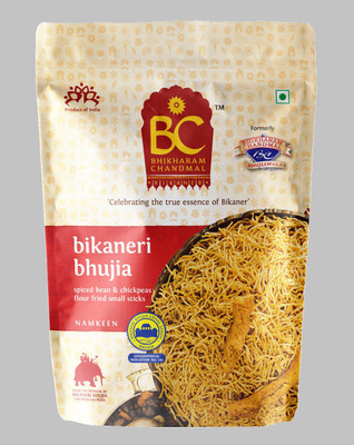Bhikharam Chandmal Bikaneri Bhujia(800 g, Pack of 2)