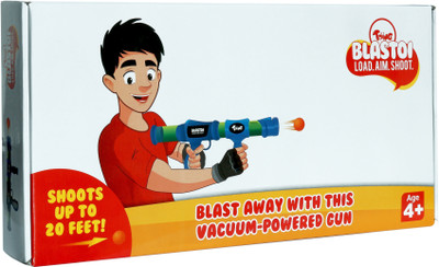 Toiing Blastoi Super Fun Exciting Air Popper Toy Gun with 12 Soft Foam Bullets(Blue)
Toiing Blastoi Super Fun Exciting Air Popper Toy Gun with 12 Soft Foam Bullets(Blue)