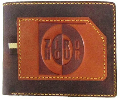 Zero Hour Men Casual Tan Genuine Leather Wallet(3 Card Slots)
Zero Hour Men Casual Tan Genuine Leather Wallet(3 Card Slots)