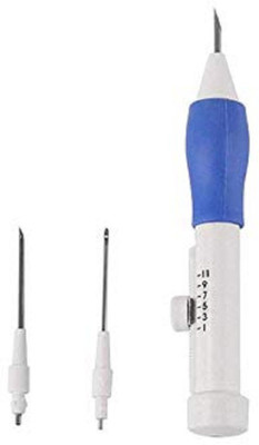 Cubern 3 Piece Embroidery Needle Stitch Tool Set with 2 Spare Needles and Needle Threaders Sewing Accessories for Stitching,Ergonomic Design for Stitches
Cubern 3 Piece Embroidery Needle Stitch Tool Set with 2 Spare Needles and Needle Threaders Sewing Accessories for Stitching,Ergonomic Design for Stitches