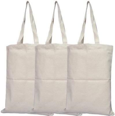 Rawpockets Rawbags 'Natural Colour tote bag(Pack of 3)', reusable 100% Cotton Eco-Friendly Recycled bag|Natural Colour|Eco bag |Canvas Fabric Multipurpose Bag(White, 5 L)
Rawpockets Rawbags 'Natural Colour tote bag(Pack of 3)', reusable 100% Cotton Eco-Friendly Recycled bag|Natural Colour|Eco bag |Canvas Fabric Multipurpose Bag(White, 5 L)