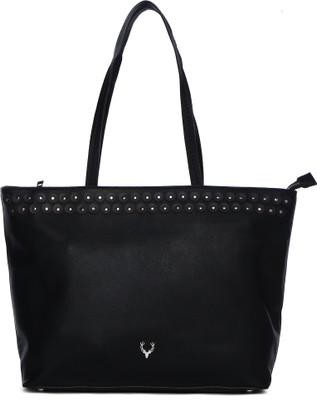 Allen Solly AHBGFRGBA50043 Shoulder Bag(Black, 27 inch)