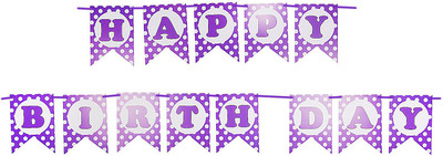 Party Butiko Polka Dot Happy Birthday Banner Bunting Banner for Birthday Party Decoration Banner(1 ft, Pack of 1)
Party Butiko Polka Dot Happy Birthday Banner Bunting Banner for Birthday Party Decoration Banner(1 ft, Pack of 1)