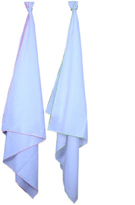 PEUBUD Plain Swadding Baby Blanket(Cotton, White