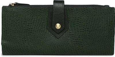 Hidesign Casual Green Clutch