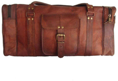 dzcollections 24" Travel Duffel Bag Travel Duffel Bag(Brown)