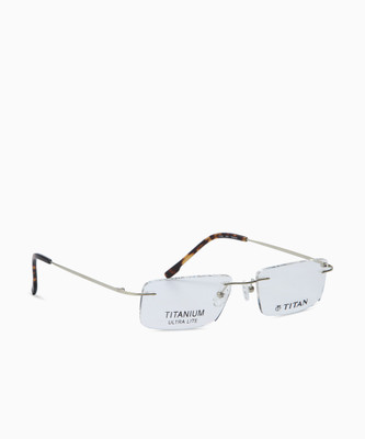 Titan Rimless Rectangle Frame(120 mm