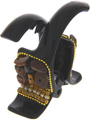 Anuradha Art Jewellery Butterfly Clip Hair Claw(Brown)