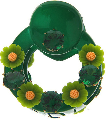Anuradha Art Jewellery Butterfly Clip Hair Claw(Green)