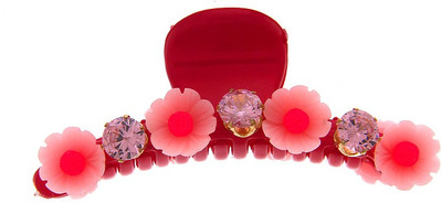 Anuradha Art Jewellery Butterfly Clip Hair Claw(Pink)
