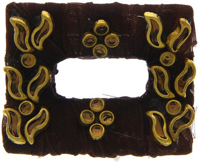 Anuradha Art Jewellery Butterfly Clip Hair Claw(Brown)