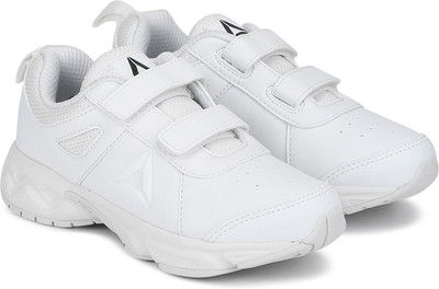 REEBOK Boys Velcro Running Shoes(White