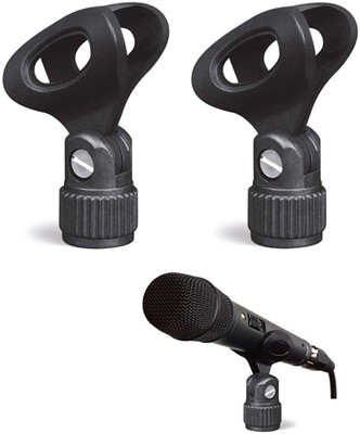 Gadget-Wagon Microphone oval barrel type for mics with screw thread below pack of 2 Holder(Black)
Gadget-Wagon Microphone oval barrel type for mics with screw thread below pack of 2 Holder(Black)