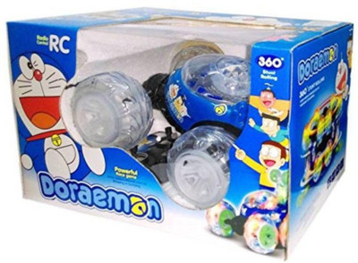 Royal Collections Remote Control Stunt Car For Kids(Blue)