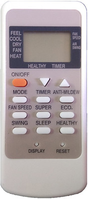 Upix AC Remote Model No. 135, Remote Controller(White)