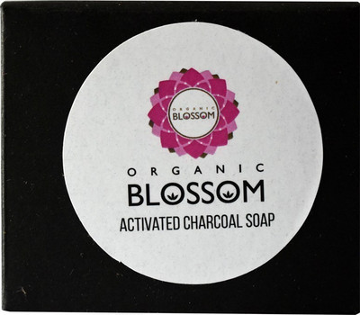 Organic Blossom Activated Charcoal Soap(100 g)
