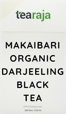 Tearaja Makaibari Organic Darjeeling Black Tea, 100 Gms | Makes 50 Cups | Organic Black Tea from the WORLD's 1st Tea Factory | Aids Weight Loss | Pure Un-Blended | Sourced from the Gardens | Fresh Leaf Tea | Nitrogen Flushed, Vacuum Sealed for Freshness |
Tearaja Makaibari Organic Darjeeling Black Tea, 100 Gms | Makes 50 Cups | Organic Black Tea from the WORLD's 1st Tea Factory | Aids Weight Loss | Pure Un-Blended | Sourced from the Gardens | Fresh Leaf Tea | Nitrogen Flushed, Vacuum Sealed for Freshness |