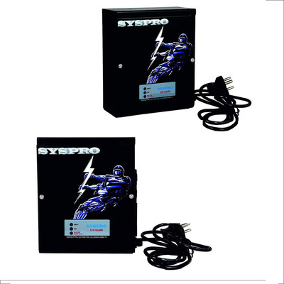 Syspro Combo of LED STABILIZER Upto 42 INCH Upto 65 INCH LED 100% Copper with 5 Years Warranty(Black)
Syspro Combo of LED STABILIZER Upto 42 INCH Upto 65 INCH LED 100% Copper with 5 Years Warranty(Black)