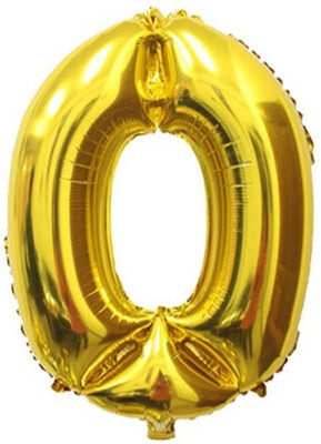 Events Framer Solid 0 - Number Foil Balloon Gold Letter Balloon(Gold, Pack of 1)
Events Framer Solid 0 - Number Foil Balloon Gold Letter Balloon(Gold, Pack of 1)