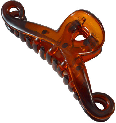 Sarah Brown Moustache Shaped Hair Claw(Brown)