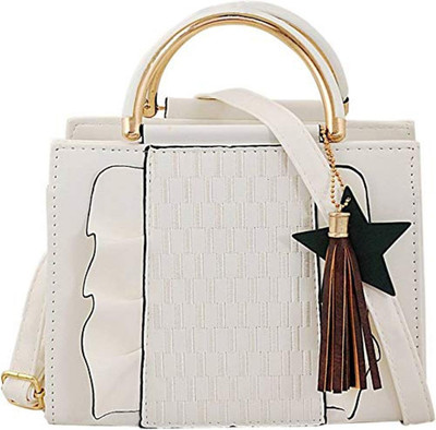 BAGSVILLA Hand-held Bag(Beige)