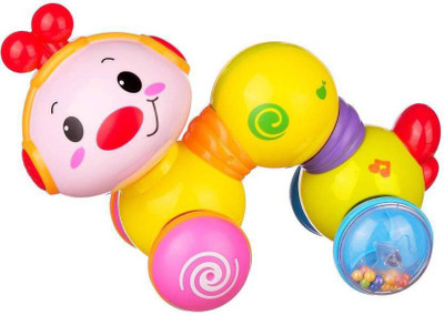 KRIVAN Electric Educational Musical Inchworm With Light Twist Press & Go Inchworm Developmental Baby Toys(Multicolor)
KRIVAN Electric Educational Musical Inchworm With Light Twist Press & Go Inchworm Developmental Baby Toys(Multicolor)