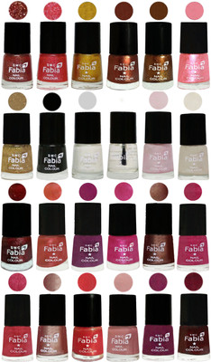 Fabia Shiny and Modern Glitter Nail Polish Combo2111201925 Jerry Wine-Jerry Pink-Jerry Golden-Light Jerry Coffee-Dark Golden-Jerry Peach-Light Golden-Black-White-Top Coat-Lychee-Light Cream-Brick Red-Dark Peach-Shock Pink-Pink-Light Coffee-Magenta-Shock P
Fabia Shiny and Modern Glitter Nail Polish Combo2111201925 Jerry Wine-Jerry Pink-Jerry Golden-Light Jerry Coffee-Dark Golden-Jerry Peach-Light Golden-Black-White-Top Coat-Lychee-Light Cream-Brick Red-Dark Peach-Shock Pink-Pink-Light Coffee-Magenta-Shock P