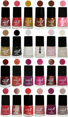 Fabia Shiny and Modern Glitter Nail Polish Combo2111201904 Jerry Wine-Jerry Pink-Jerry Golden-Light Jerry Coffee-Dark Golden-Jerry Peach-Light Golden-Black-White-Top Coat-Lychee-Light Cream-Brick Red-Dark Peach-Shock Pink-Pink-Light Coffee-Magenta-Shock P
Fabia Shiny and Modern Glitter Nail Polish Combo2111201904 Jerry Wine-Jerry Pink-Jerry Golden-Light Jerry Coffee-Dark Golden-Jerry Peach-Light Golden-Black-White-Top Coat-Lychee-Light Cream-Brick Red-Dark Peach-Shock Pink-Pink-Light Coffee-Magenta-Shock P