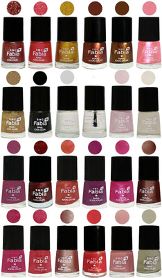 Fabia Shiny and Modern Glitter Nail Polish Combo2111201885 Jerry Wine-Jerry Pink-Jerry Golden-Light Jerry Coffee-Dark Golden-Jerry Peach-Light Golden-Black-White-Top Coat-Lychee-Light Cream-Dark Cherry Blossom-Brick Red-Dark Peach-Shock Pink-Pink-Light Co
Fabia Shiny and Modern Glitter Nail Polish Combo2111201885 Jerry Wine-Jerry Pink-Jerry Golden-Light Jerry Coffee-Dark Golden-Jerry Peach-Light Golden-Black-White-Top Coat-Lychee-Light Cream-Dark Cherry Blossom-Brick Red-Dark Peach-Shock Pink-Pink-Light Co